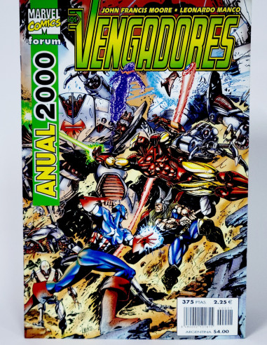 Cómic Los Vengadores Vol.3 Anual 2000 Marvel Extra Grapa