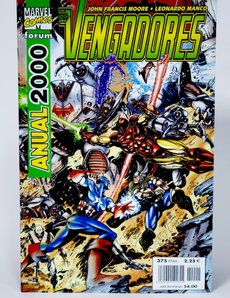 Cómic Los Vengadores Vol.3 Anual 2000 Marvel Extra Grapa