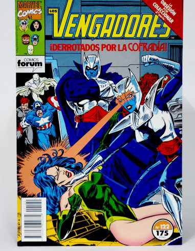 Cómic Los Vengadores 122 Marvel grapa edición kiosco