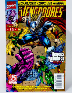 Cómic Marvel Héroes Reborn Los Vengadores grapa kiosco