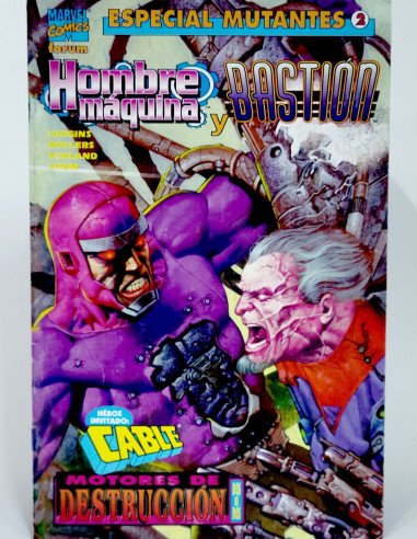 Cómic Mutantes Hombre Máquina Bastion Marvel grapa coleccionistas