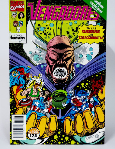 Cómic Los Vengadores 123 Marvel grapa volumen coleccionista