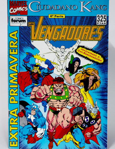 Cómic Los Vengadores Extra Primavera Marvel Volumen coleccionista