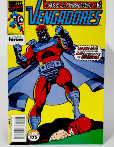 Cómic Los Vengadores 105 Actos de Venganza Marvel