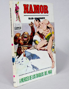 Cómic Capitán Namor 27 Marvel Vértice Vol.1 clásico
