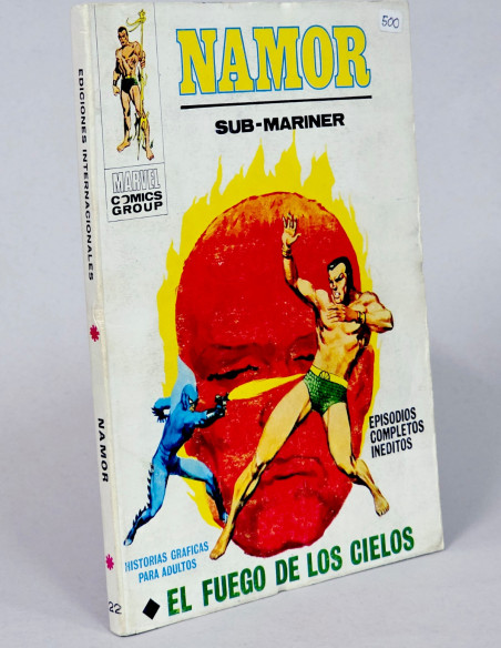 CÓMIC CAPITAN NAMOR 22 EL FUEGO DE LOS CIELOS VOL.1 VERTICE MARVEL ...