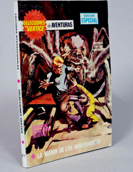 Selecciones Vértice 87 La Misión Mini Hombres Comic Raro