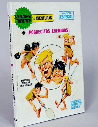 Selecciones Vértice Pobrecitos Enemigos cómic clásico colección