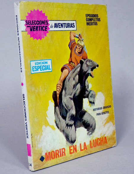 CÓMIC SELECCIONES VERTICE 24 MORIR EN LA LUCHA TACO EDICIONES INTER...