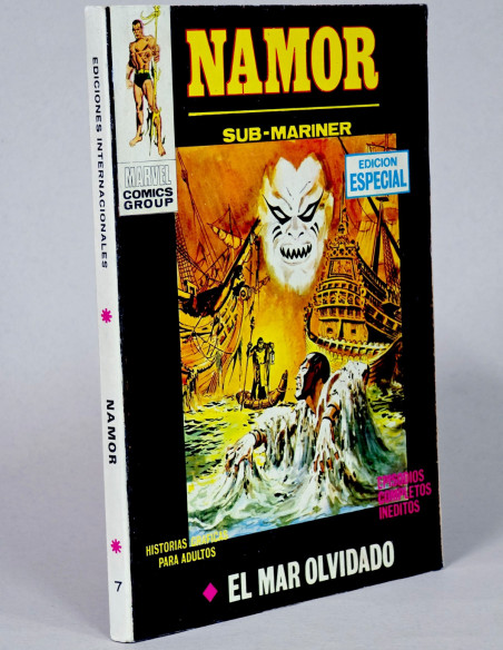 Cómic Namor El Mar Olvidado Volver Vértice Marvel