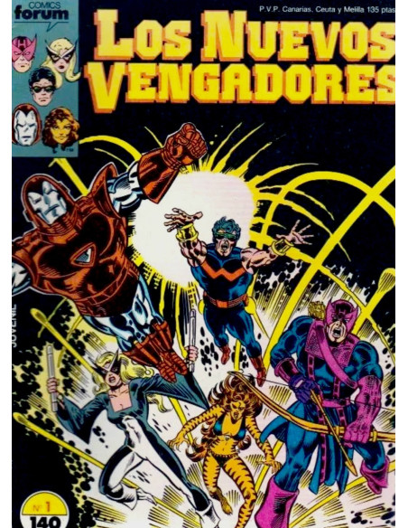 Colección completa Los Nuevos Vengadores Marvel Vol.1