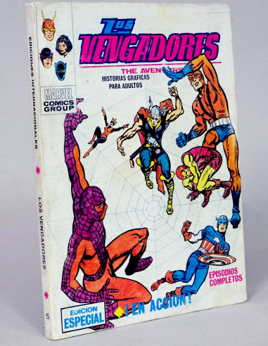 Cómic Los Vengadores Vol.1 Vértice Marvel Colección Retro