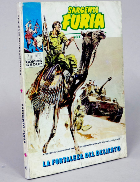 CÓMIC SARGENTO FURIA 6 LA FORTALEZA DEL DESIERTO VOL.1 VERTICE MARV...