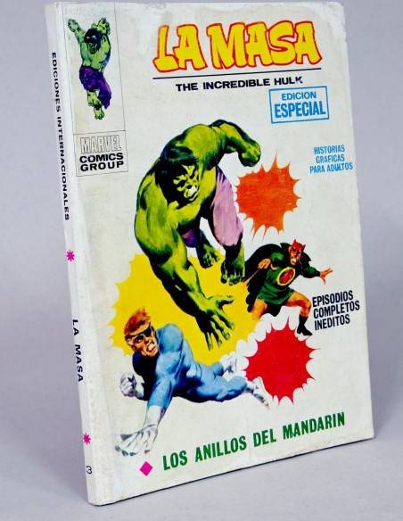 CÓMIC LA MASA 3 LOS ANILLOS DEL MANDARÍN VOL.1 VERTICE MARVEL TACO ...