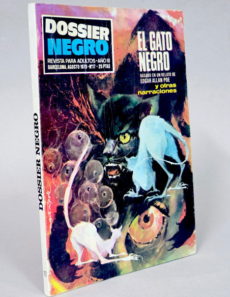 Cómic Dossier Negro El Gato Negro Ibero Mundial colección