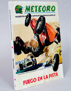 CÓMIC METEORO 11 FUEGO EN LA PISTA VERTICE TACO NORMAL/BUEN ESTADO ...