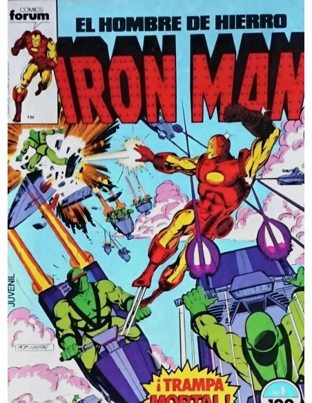 COLECCIÓN COMPLETA IRON MAN VOL.1 COMICS FORUM MARVEL VOLUMEN 1 EXC...