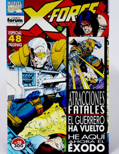 Cómic X-Force 25 Marvel Grapa Volumen Kiosco