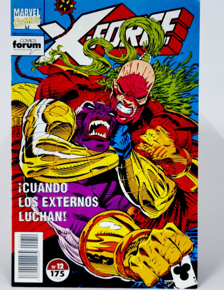 CÓMIC X-FORCE 12 VOL.1 FORUM MARVEL GRAPA VOLUMEN DE KIOSCO