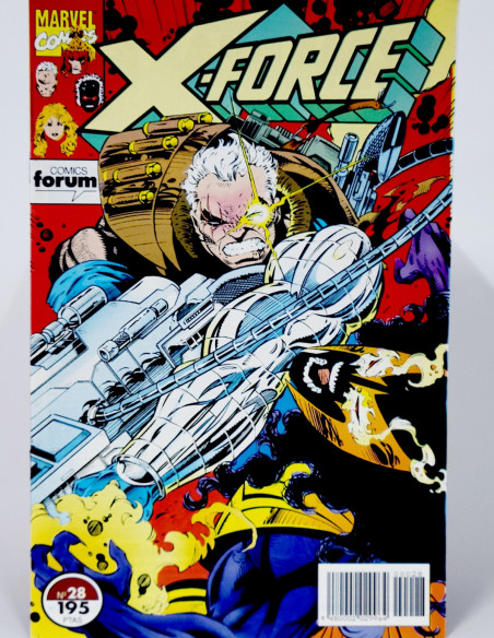 Cómic X-Force 28 Vol.1 Marvel grapa clásico kiosco