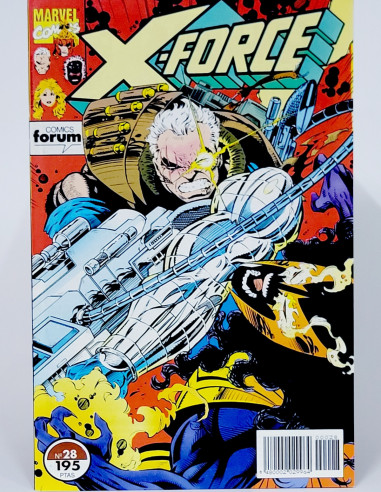 Cómic Marvel X-Force 28 Vol.1 grapa kiosco coleccionista