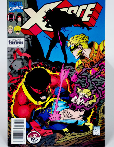 Cómic X-Force 27 Vol.1 Marvel grapa kiosco coleccionista