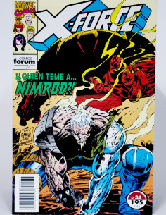 Cómic X-Force 34 Marvel grapa volumen kiosco coleccionistas
