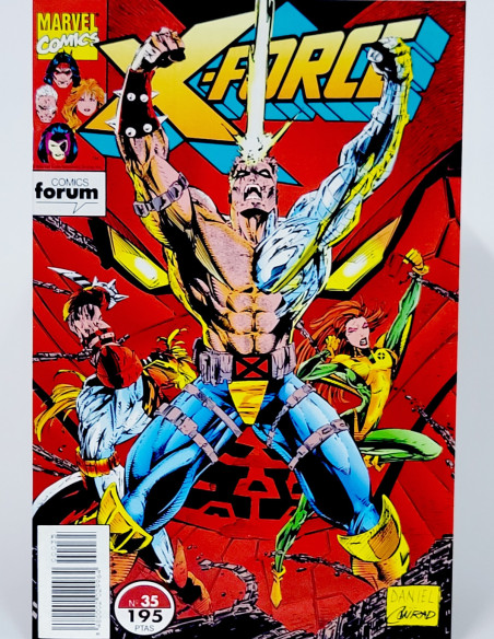 Cómic X-Force 35 Vol.1 Marvel grapa de colección