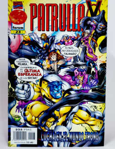 Cómic La Patrulla-X 23 Vol.2 Marvel grapa kiosco colección