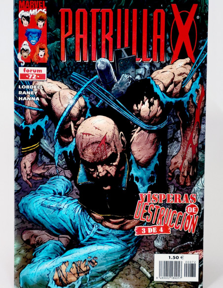 Cómic La Patrulla-X Vol.2 Marvel grapa edición kiosco