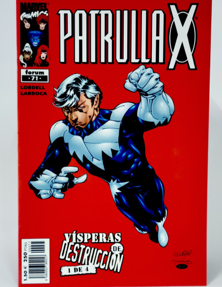 Cómic Patrulla-X 71 Vísperas de Destrucción Marvel Vol.2