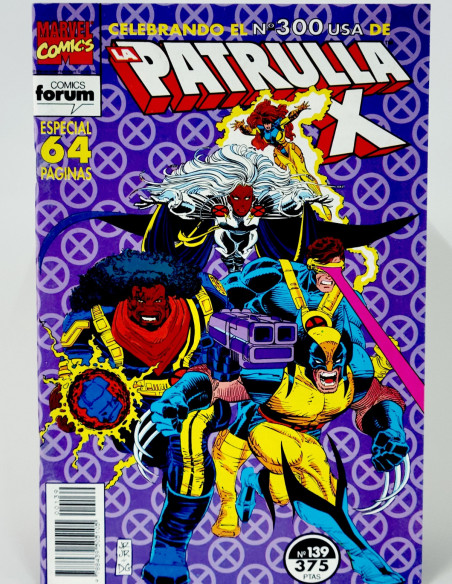 Cómic La Patrulla-X 139 Especial Marvel Vol.1 grapa