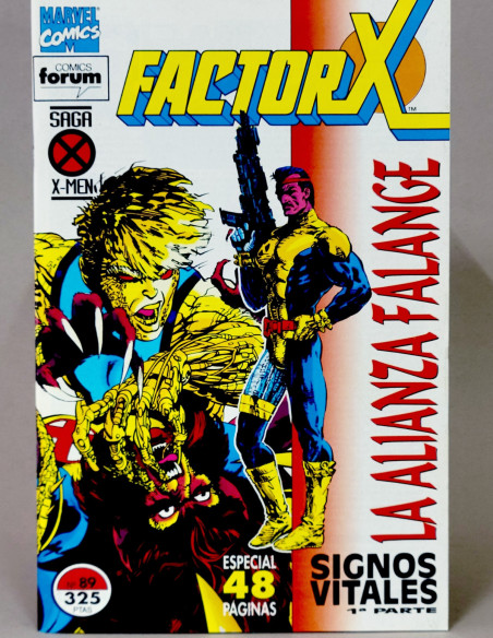 Cómic Factor-X 89 Vol.1 Marvel grapa colección vintage