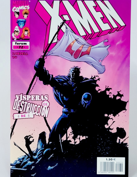 CÓMIC X-MEN 72 VISPERAS DE DESTRUCCIÓN VOL.2 FORUM MARVEL GRAPA VOLUMEN DE KIOSCO