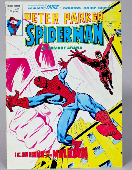 CÓMIC PETER PARKER 13 SPIDERMAN VERTICE MARVEL (SPIDER-MAN) BUEN ES...