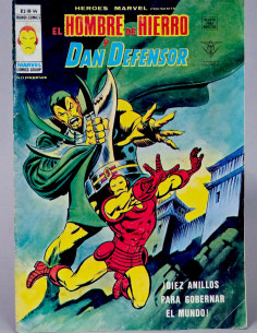 CÓMIC HÉROES MARVEL 44 HOMBRE DE HIERRO VOL.2 VERTICE VOLUMEN 2 NOR...