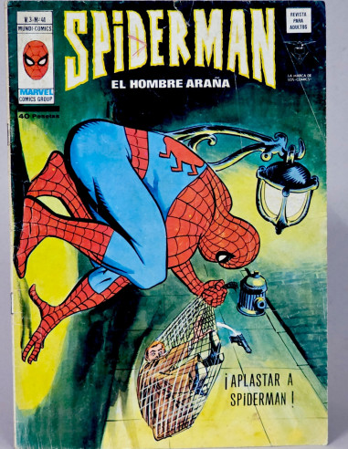 CÓMIC SPIDERMAN 41 APLASTAR A SPIDER-MAN VOL.3 VERTICE MARVEL VOLUM...