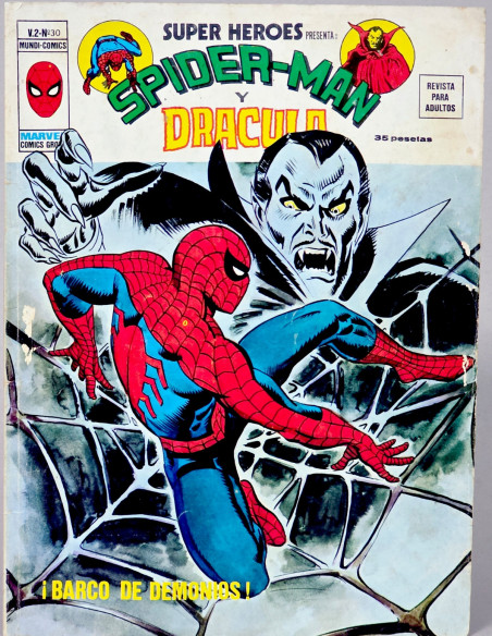 CÓMIC SUPER HEROES 30 SPIDERMAN VOL.2 VERTICE MARVEL VOLUMEN 2 BUEN...