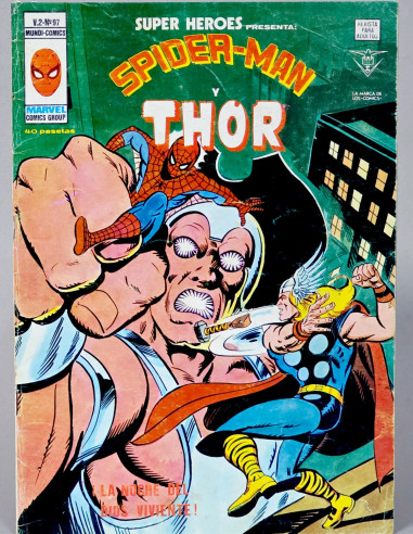 CÓMIC SUPER HEROES 97 SPIDERMAN VOL.2 VERTICE MARVEL VOLUMEN 2 BUEN...