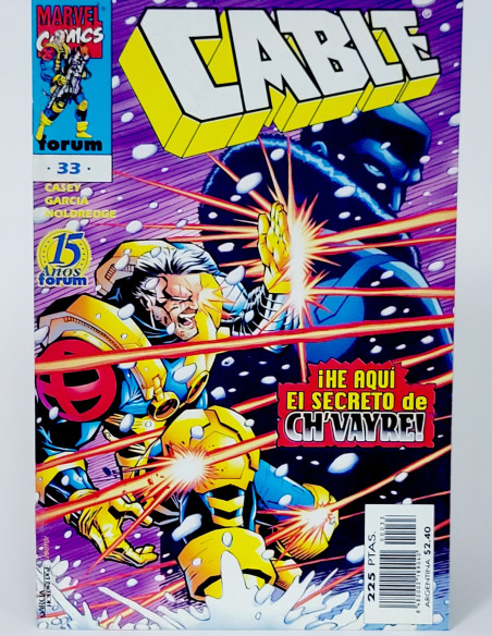 Cómic Cable Vol.2 Marvel Grapa colección original