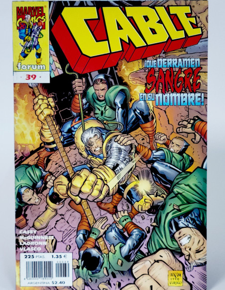 Cómic Cable Vol.2 Marvel Grapa Coleccionista Vintage