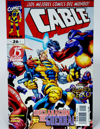 Cómic Cable Marvel Vol.2 número 26 grapa colección vintage