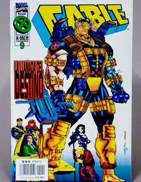 Cómic Cable 9 X-Men Vol.2 Marvel grapa coleccionistas