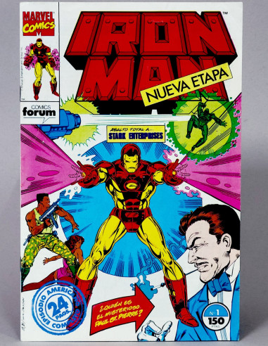 Cómic Iron Man Vol.2 Marvel edición grapa colección