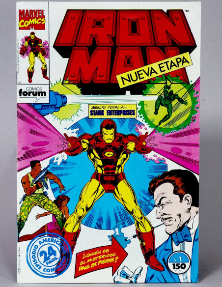 Cómic Iron Man Vol.2 Marvel edición grapa colección