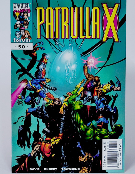 Cómic Patrulla-X Marvel Vol.2 grapa original kiosco