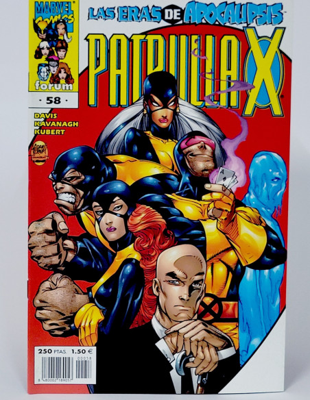 Cómic Patrulla-X Vol.2 Marvel grapa edición kiosco