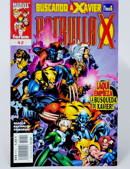 Cómic Patrulla-X Vol.2 Marvel grapa edición kiosco