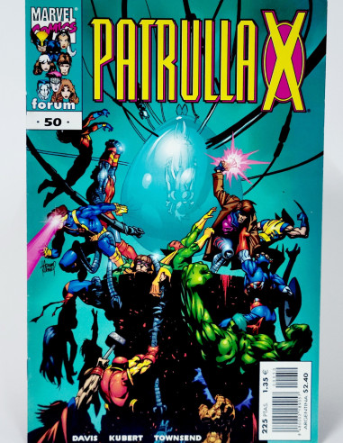 Cómic Patrulla-X Vol.2 Marvel Grapa edición coleccionista