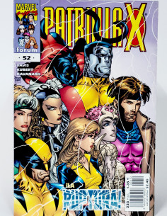 Cómic Patrulla-X Vol.2 Marvel grapa clásico de kiosco